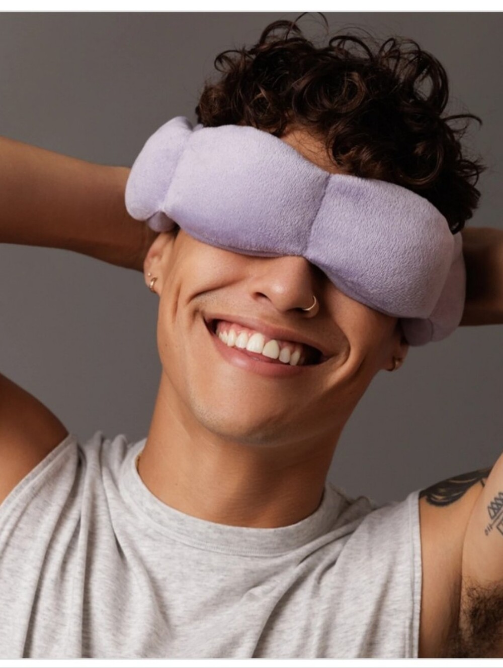 Nodpod Sleep Mask Weighted Eye Blanket - Wisteria - Picture 2 of 14